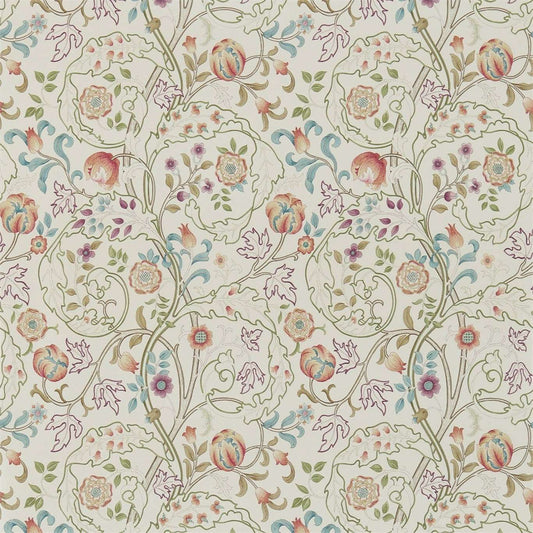 William Morris Mary Isobel Wallpaper - Rose/Artichoke