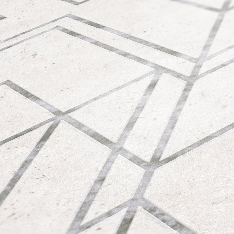 Metallic Graphics - Grey - White