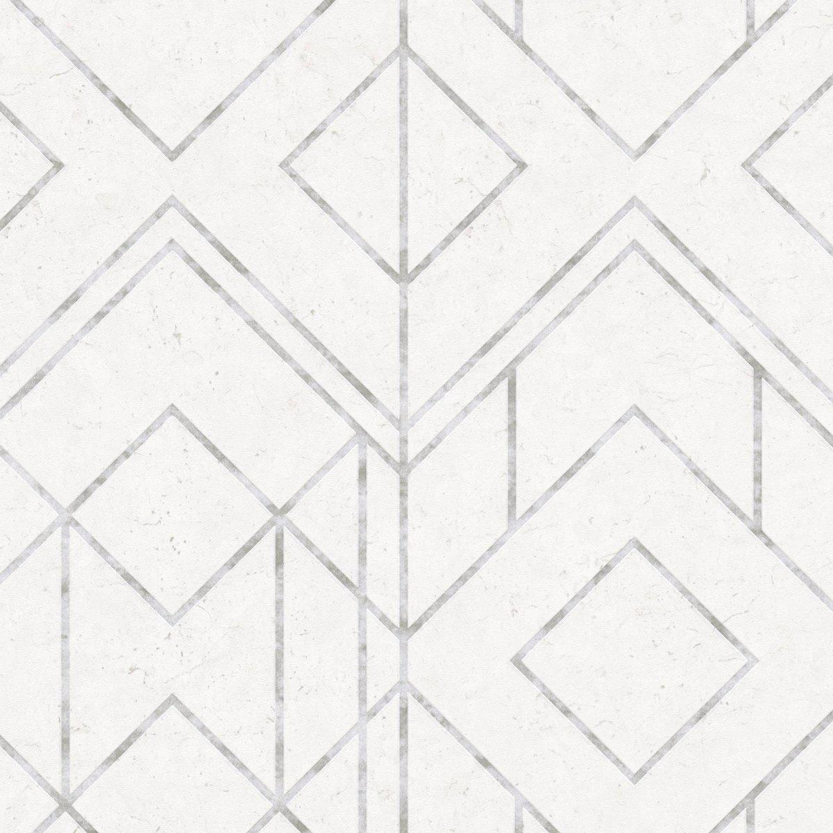 Metallic Graphics - Grey - White