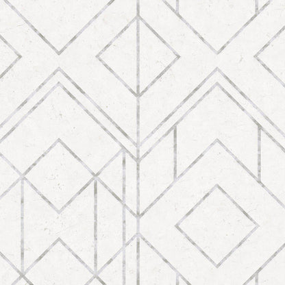 Metallic Graphics - Grey - White