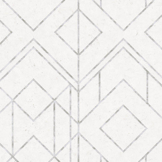 Metallic Graphics - Grey - White