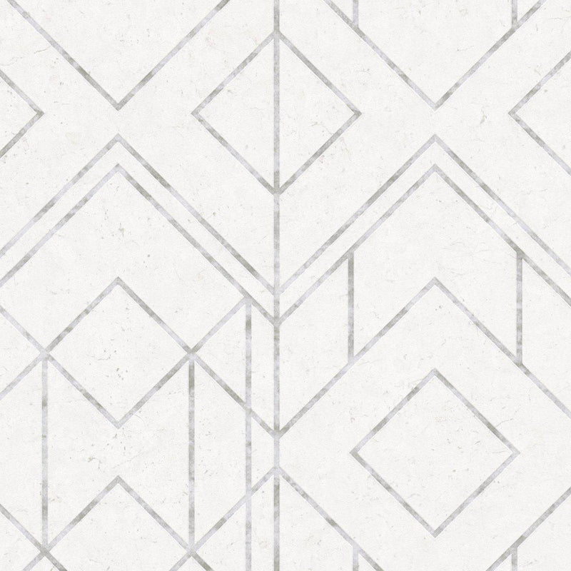 Metallic Graphics - Grey - White