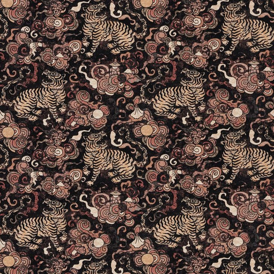 Desa Tiger Fabric - Terra
