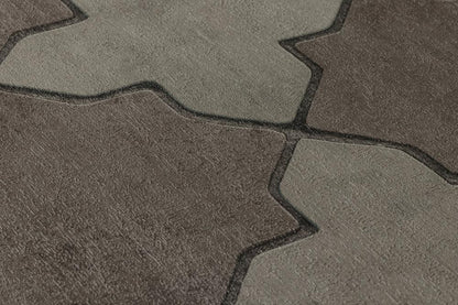 Moroccan Tile Wallpaper - Dark Grey - Discontinuing