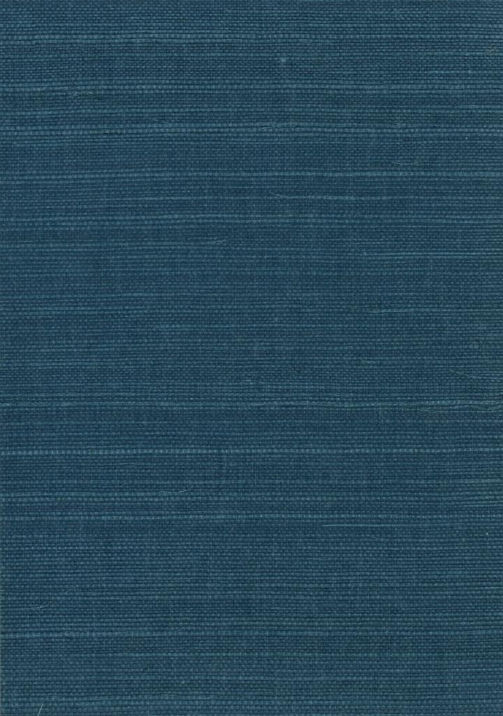 Bali 2 - Grasscloth Wallpaper - Dark Blue