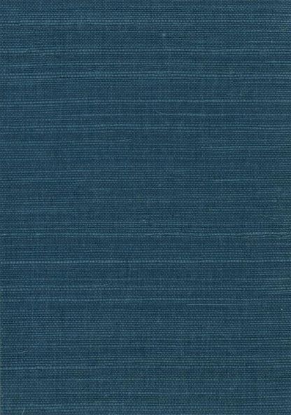 Bali 2 - Grasscloth Wallpaper - Dark Blue