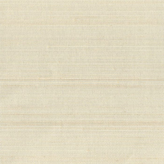 Abaca Natural Fibre WIDE Wallpaper - Cream