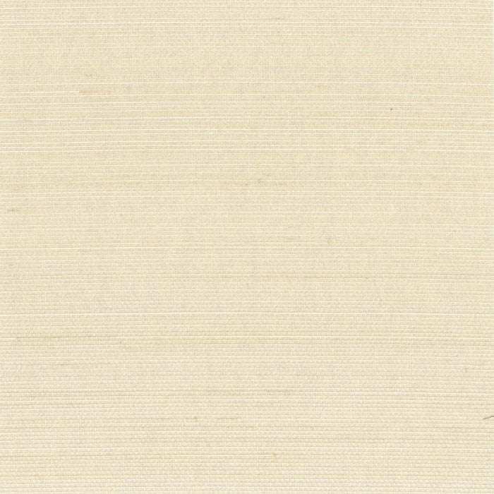 Abaca Natural Fibre WIDE Wallpaper - White Swan