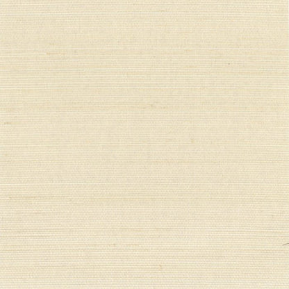 Abaca Natural Fibre WIDE Wallpaper - White Swan