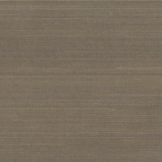 Abaca Natural Fibre WIDE Wallpaper - Shot Walnut