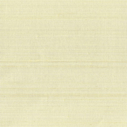 Abaca Natural Fibre WIDE Wallpaper - Lemongrass