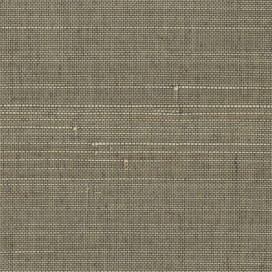 Abaca Natural Fibre WIDE Wallpaper - Brown Mountains