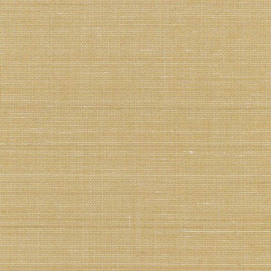 Abaca Natural Fibre WIDE Wallpaper - Golden Wheat