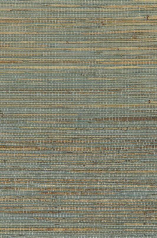 Hemp Revolution - 100% Hemp Wallpaper - Smoky Blue