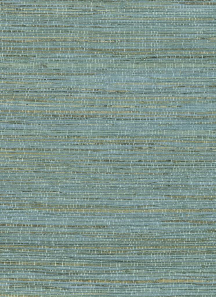 Sample - Hemp Revolution - 100% Hemp Wallpaper - Turquoise Wave