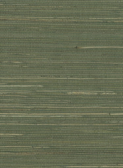 Hemp Revolution - 100% Hemp Wallpaper - Grass Green