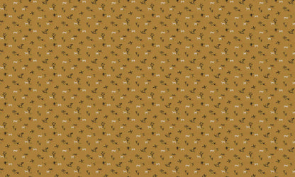 Prehistoric Animal Wallpaper - Ocher