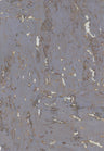 Lasmin Cork Metallic Wallpaper - Cosmic Sky/Gold