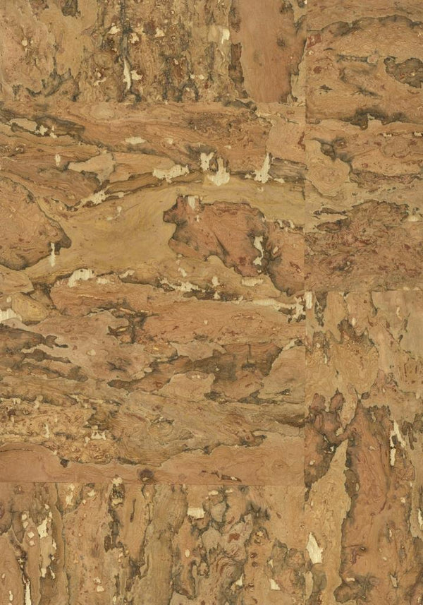 Sample - Lasmin Cork Metallic Wallpaper - Antique Gold