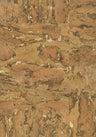 Lasmin Cork Metallic Wallpaper - Antique Gold