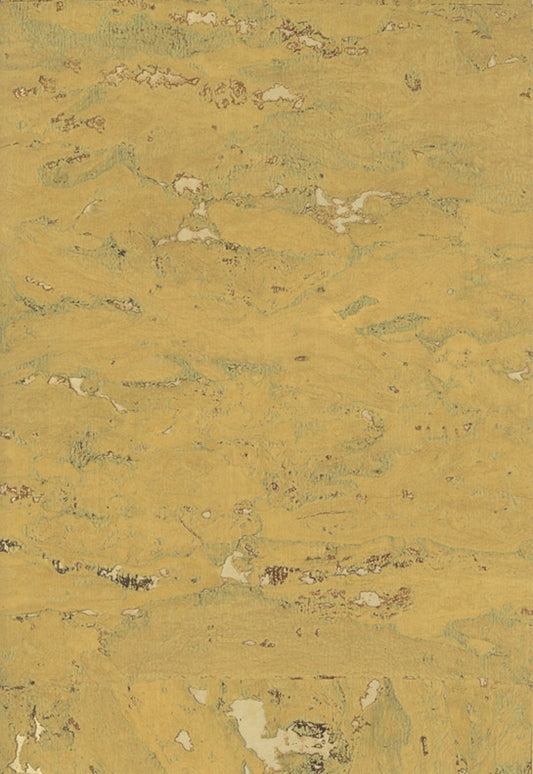 Lasmin Cork Metallic Wallpaper - Homebush Gold