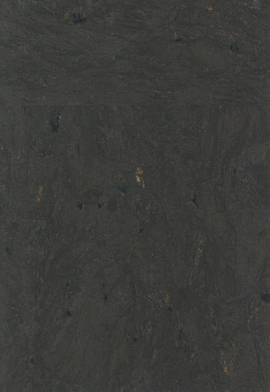 Lasmin Cork Metallic Wallpaper - Black