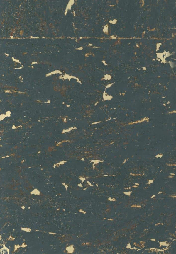 Sample - Lasmin Cork Metallic Wallpaper - Bistro Green