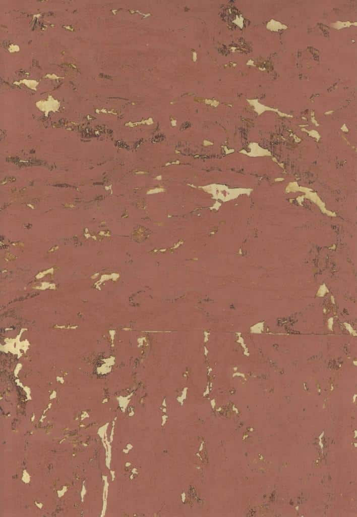 Lasmin Cork Metallic Wallpaper - Raw Sienna