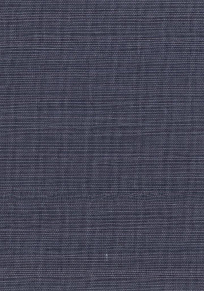 Bali 2 - Grasscloth Wallpaper - Indigo Black