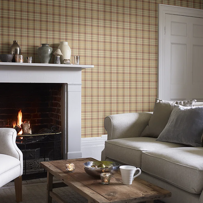 Nevis Wallpaper by Mulberry Home - Antique