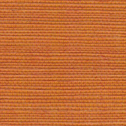 Bali 2 - Grasscloth Wallpaper - Dark Cheddar