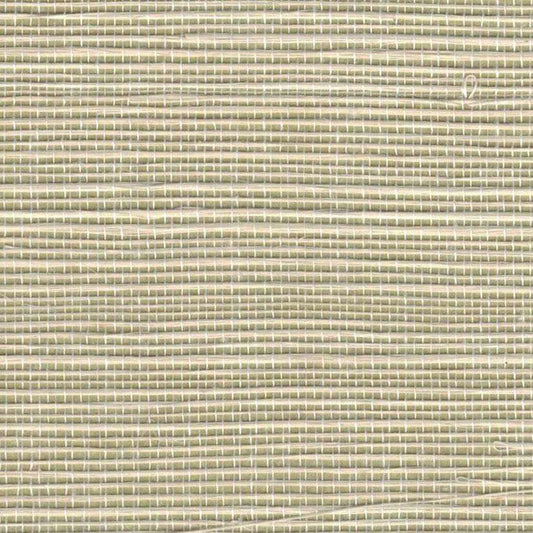 Bali 2 - Grasscloth Wallpaper - Canary Green