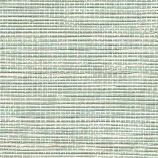 Bali 2 - Grasscloth Wallpaper - Misty Blue