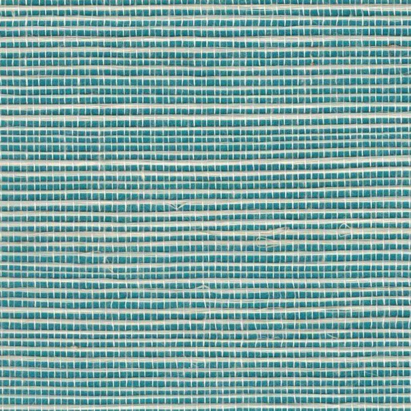 Bali 2 - Grasscloth Wallpaper - Norse Blue