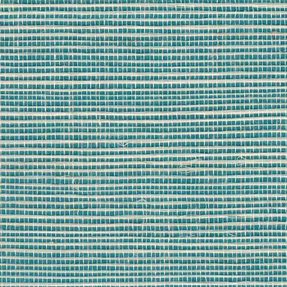 Bali 2 - Grasscloth Wallpaper - Norse Blue