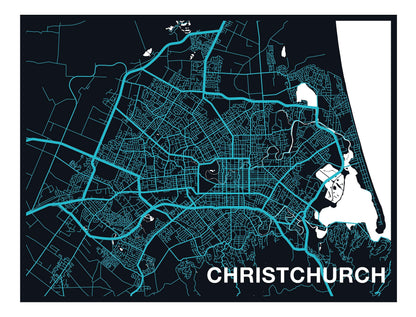 NZ or AU Stylised Maps - Custom Sized Wallpaper Mural (per m2)