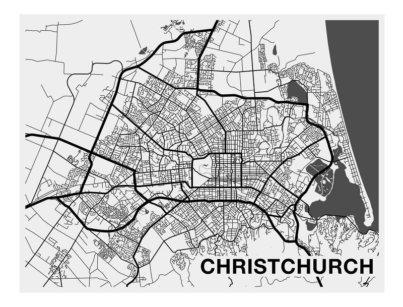 NZ or AU Stylised Maps - Custom Sized Wallpaper Mural (per m2)