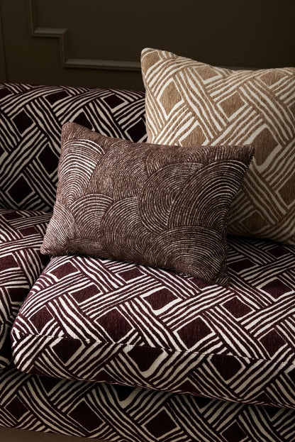 Casablanca Wave Fabric - Emerald