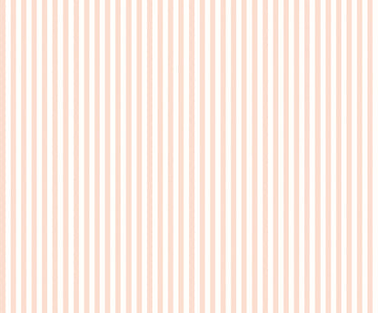 Candy Stripe Wallpaper - Blush
