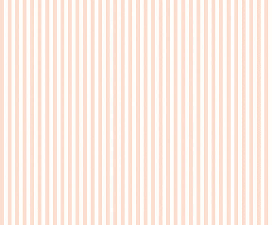 Candy Stripe Wallpaper - Blush