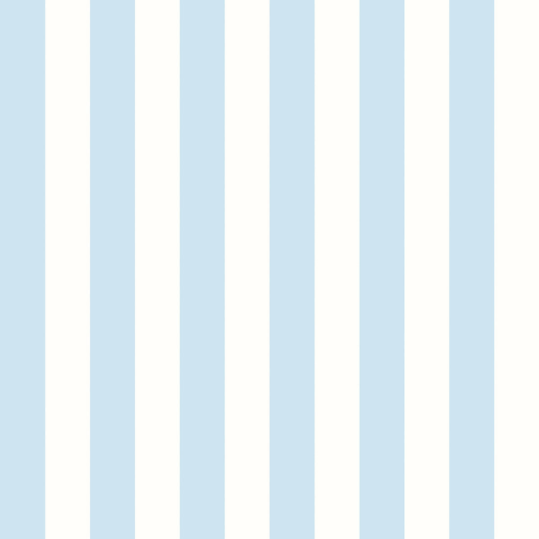 Candy Stripe Wallpaper - Baby Blue