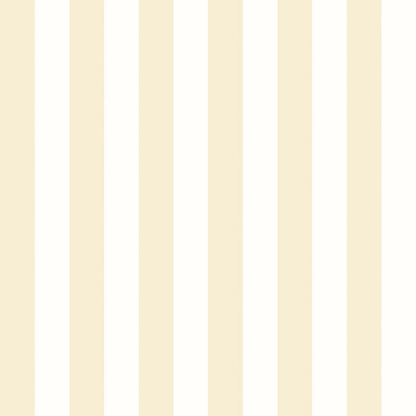 Sample - Candy Stripe Wallpaper - Eggshell
