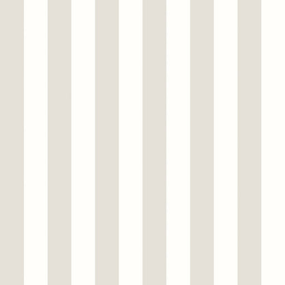 Candy Stripe Wallpaper - Bone