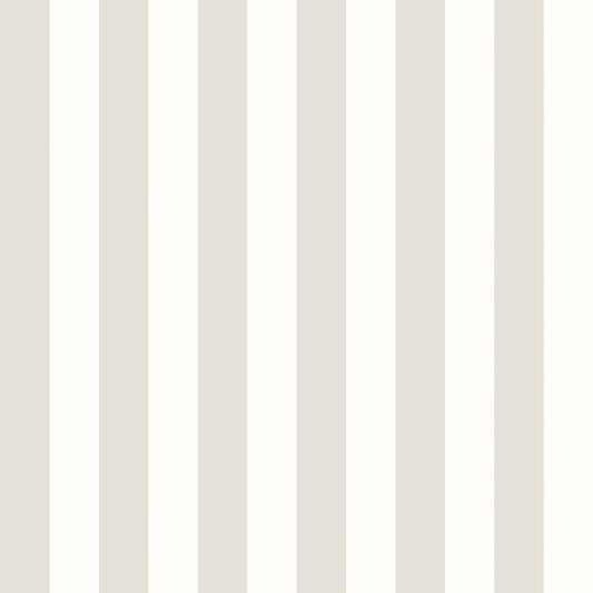 Candy Stripe Wallpaper - Bone