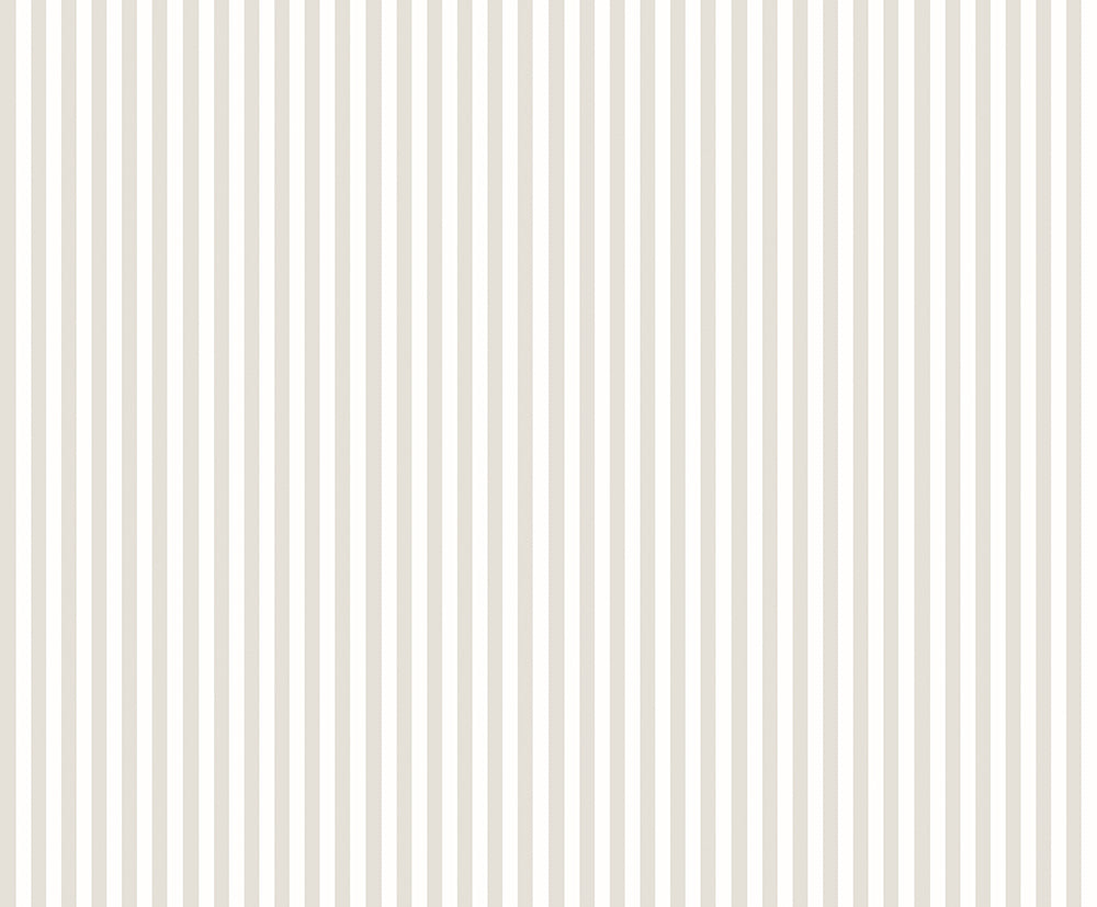 Candy Stripe Wallpaper - Bone