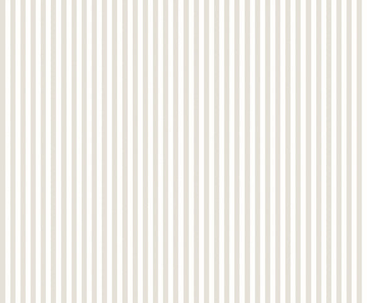 Candy Stripe Wallpaper - Bone