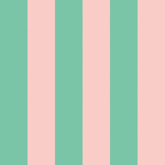 Bloc Stripe - Ohpopsi - Jade Blossom