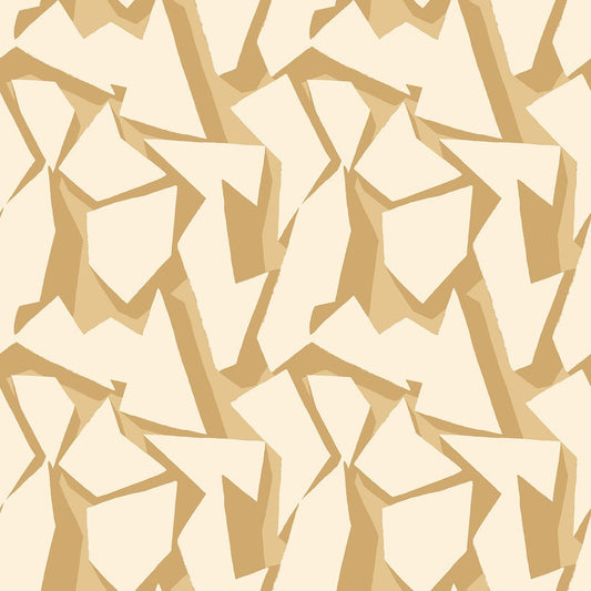 Shatter Wallpaper - Ochre