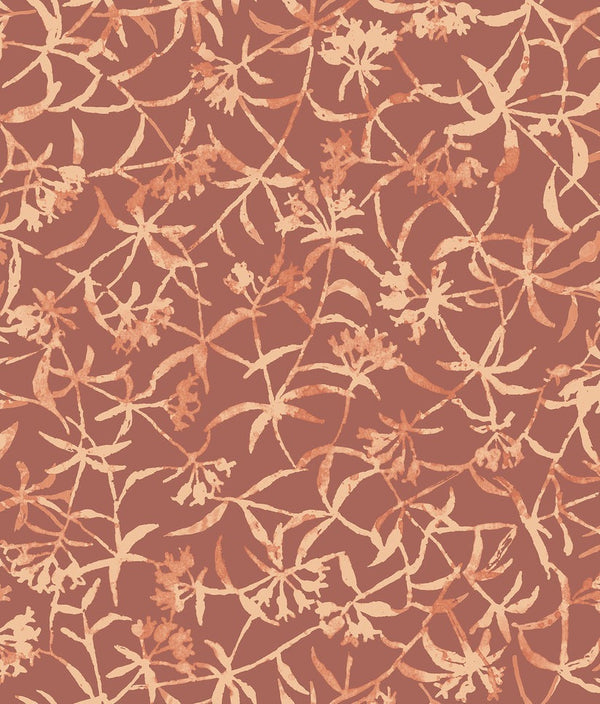 Sample - Entwine Wallpaper - Rouge