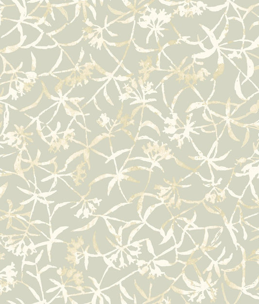 Entwine Wallpaper - Soft Sage